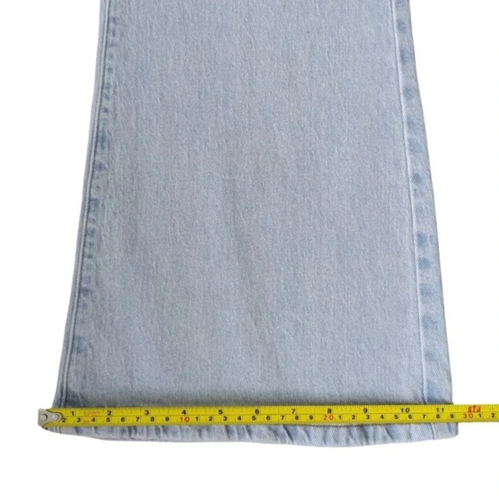 Cotton On Original Flare Jeans‎ Women's 8 Light Wash High Rise Denim Retro Boho - Picture 10 of 12